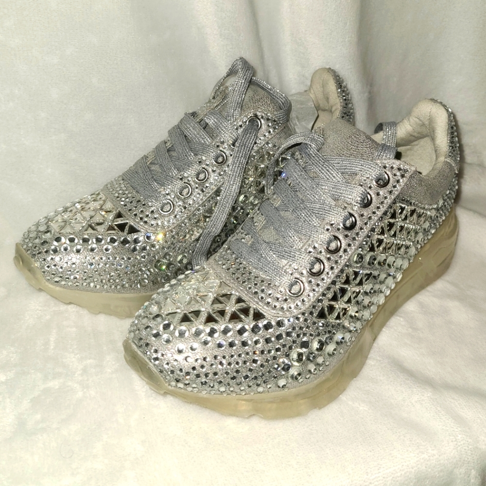 Steve Madden Rhinestone Sneakers